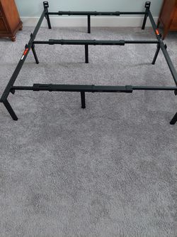 Bed Frame Like New. Adjustable Twin-King