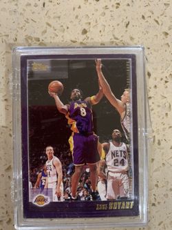 Kobe Bryant collectible card