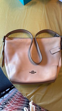 Coach handbag with cross body strap