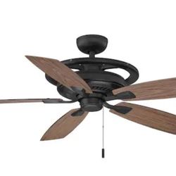 New Ceiling Fan 52 in. Mist Outdoor Only Natural Iron