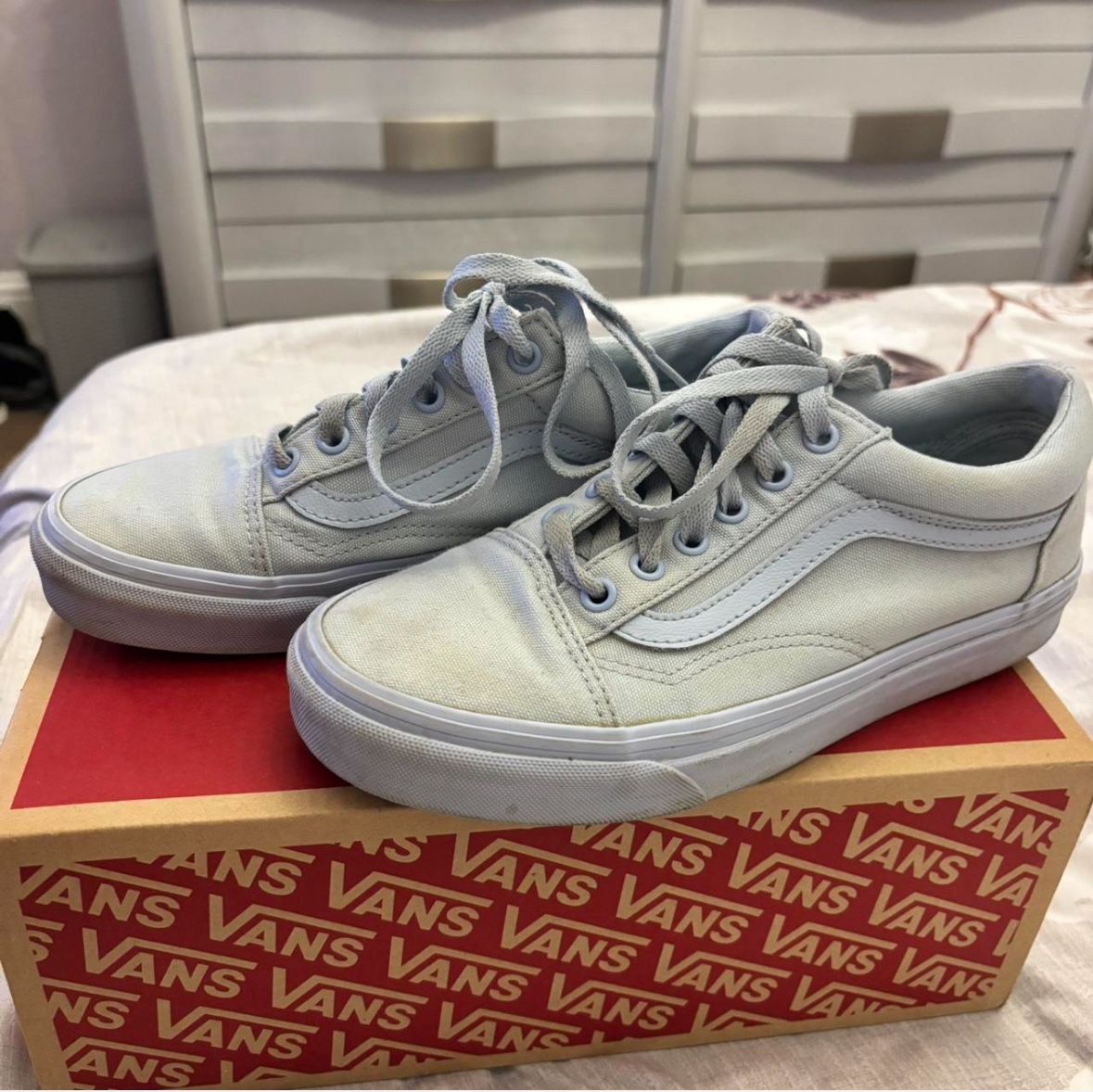 Baby Blue Vans