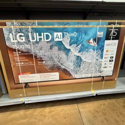 75” Lg Smart 4k Led Uhd Tv 