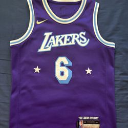 LeBron James Las Angeles Lakers City Edition #6 Dri-FIT Swingman Jersey