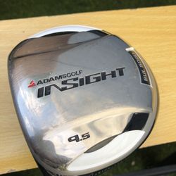 Adams golf Insight 9.5 BUL5000 LH Aldila ultraLite Stiff Flex 