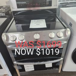 7.3 Cu. Ft. Electric Double Oven Range With Probake 