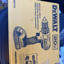 Dewalt Drill With Case 