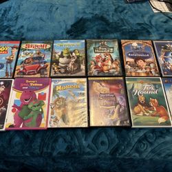 Kids Movie/ Tv Shows DVDs