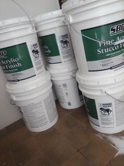 SBP Fine Acrylic Stucco Finish white