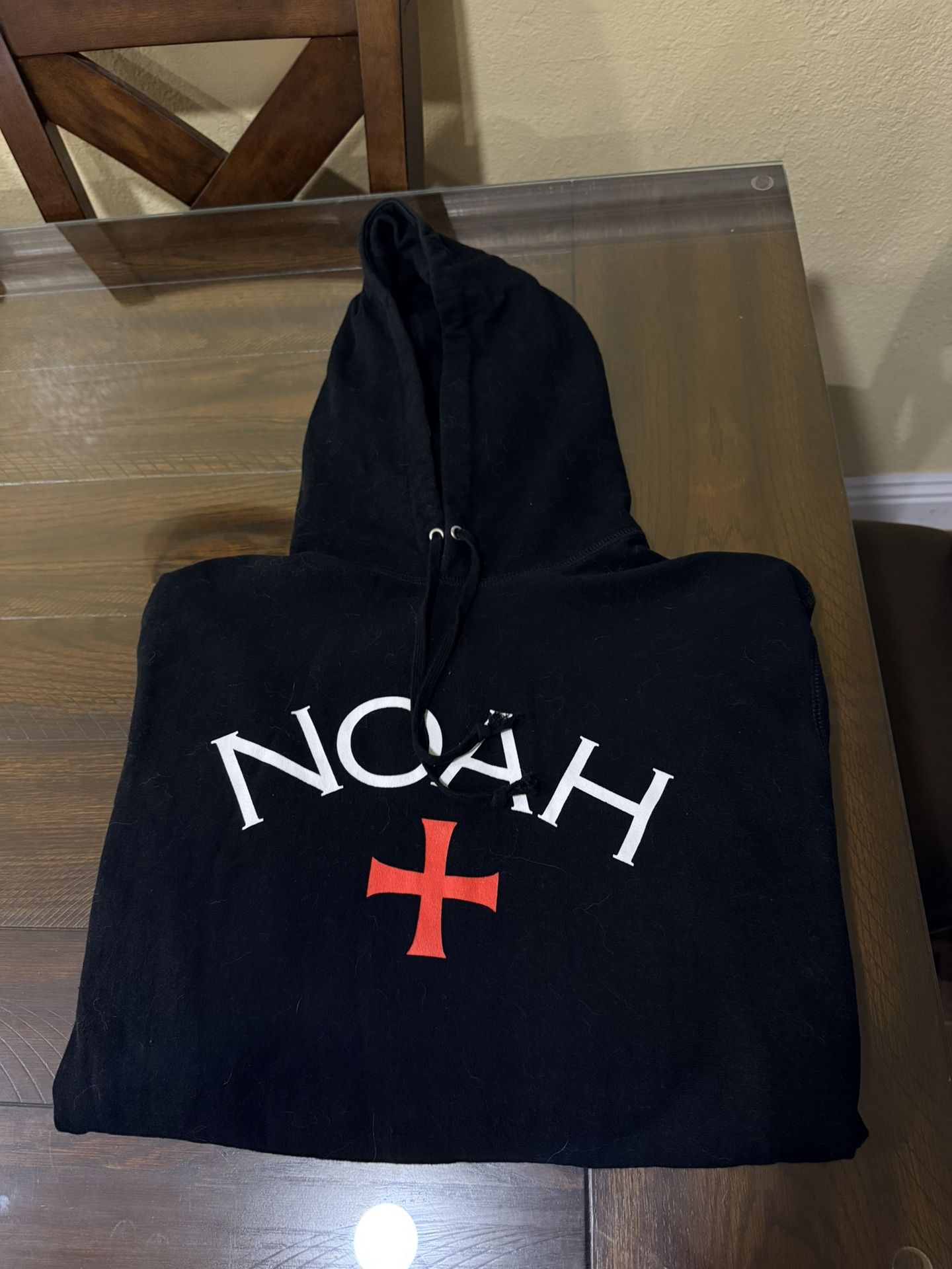 Noah NYC Core Logo Hooded Sweatshirt XL