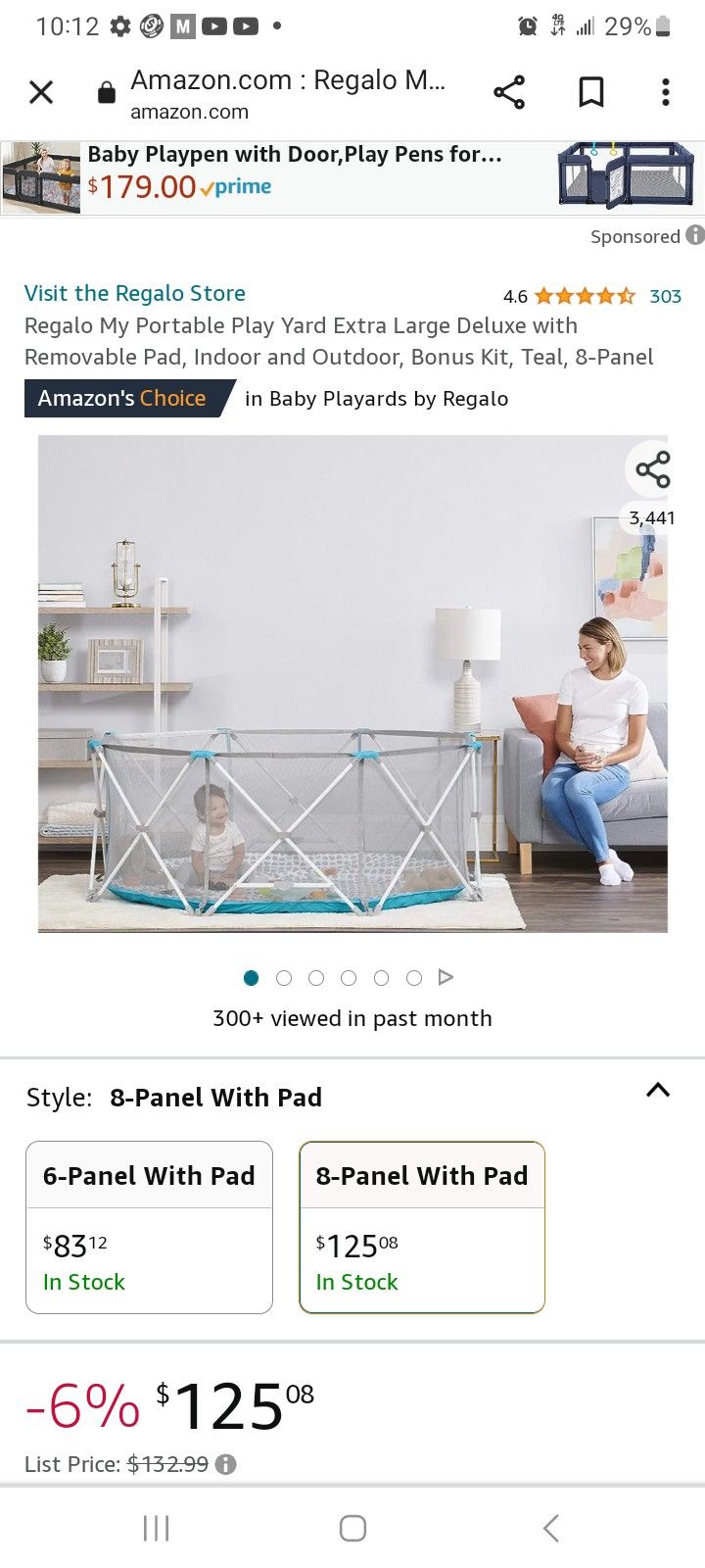 Portable playyard