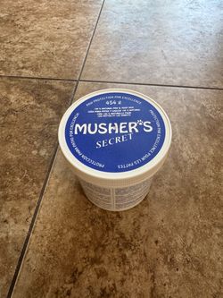 Used Musher's Secret Pet Paw Protection Wax Moisturizer