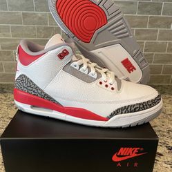 Air Jordan 3 Fire Red 