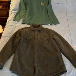 2 Mens Shirts - Size Large