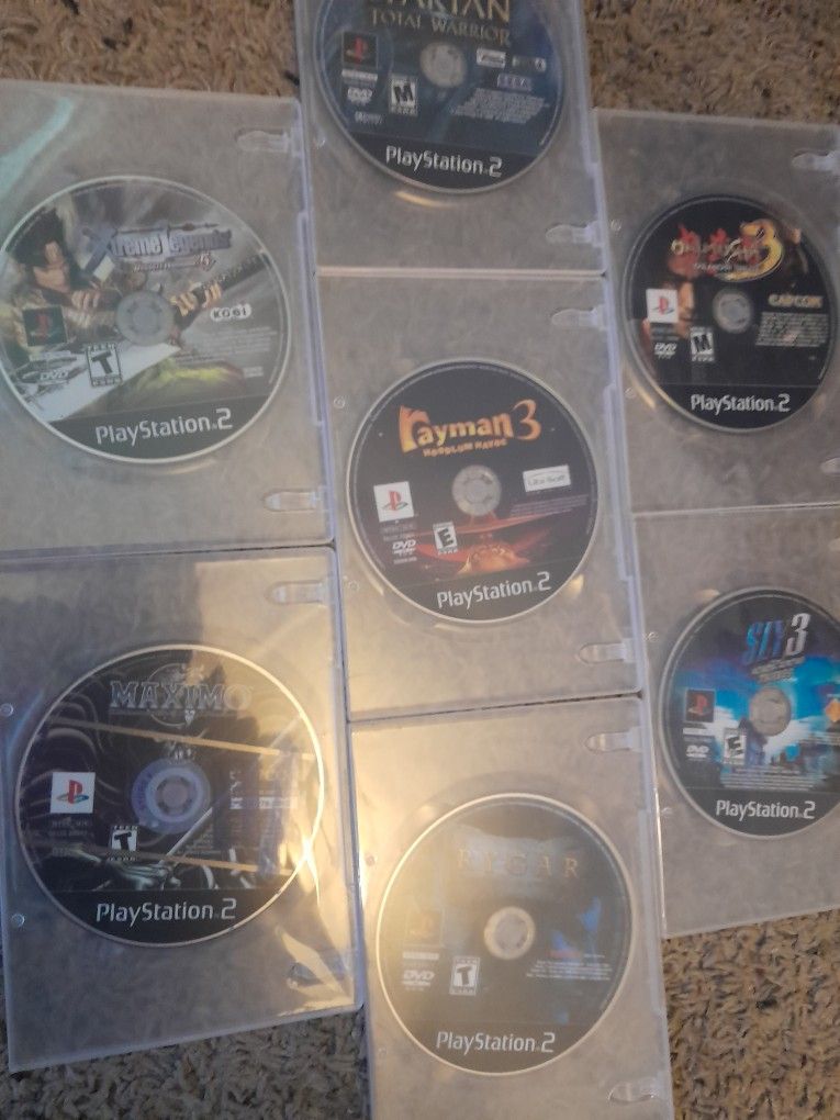 7 PS2 Playstation 2 Games