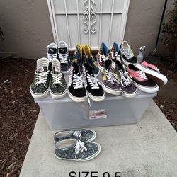 Vans Lot Men’s 9 And 9.5 