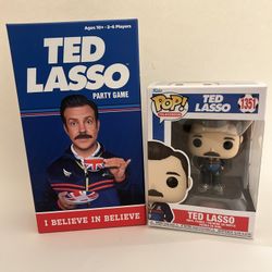 Ted Lasso Gift Set With Funko Pop And Game