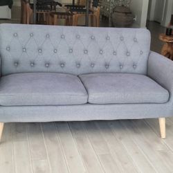 MID-CENTURY MODERN SOFA/LOVESEAT