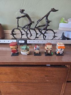 Star wars lego brick head bundle