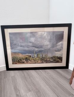 Framed Desert Wall Art