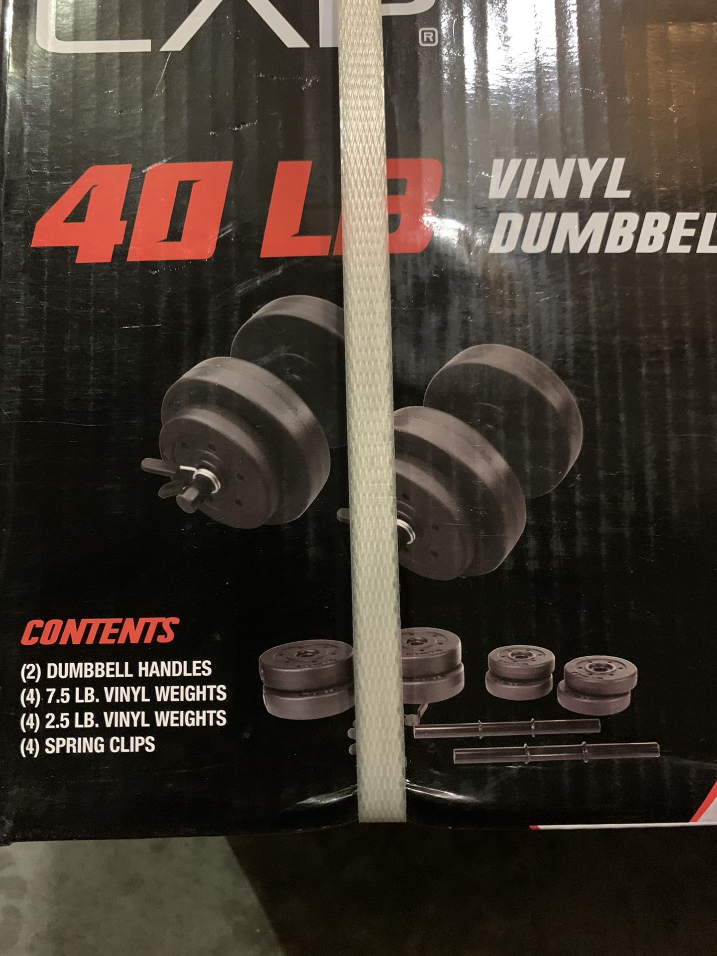 40 lbs dumbbell set