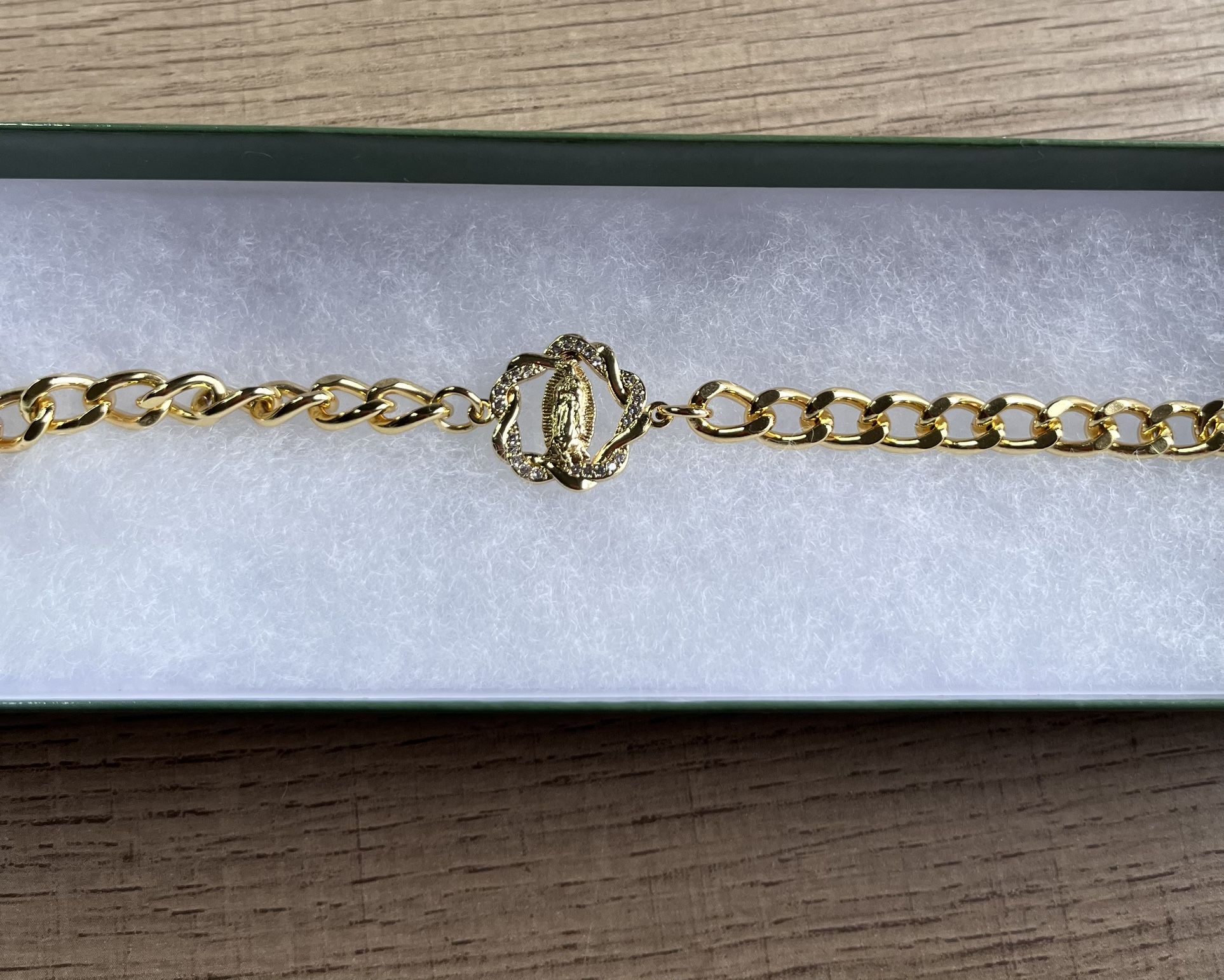 Virgin Gold Plated Bracelet 