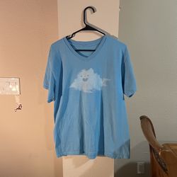 Light Blue Happy Cloud Tee L 