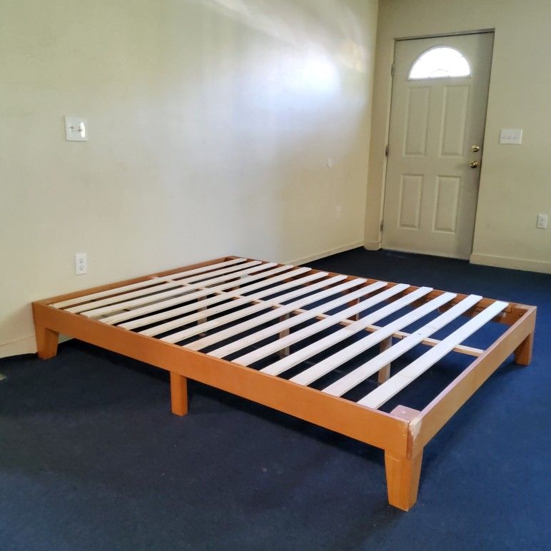 Queen bed frame