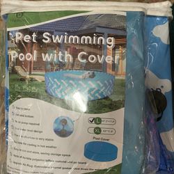 Pet Swimming Pool With Cover 