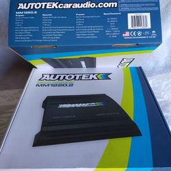Autotek Amplifier 1200watt $90 
