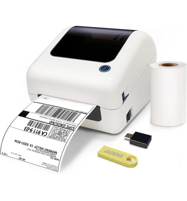 Thermal Shipping Label Printer, 4×6 Label Printer for Shipping Packages Postage Home Small Business