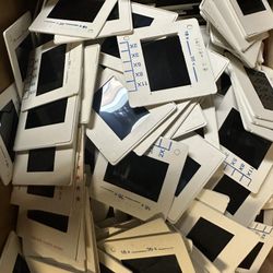 35 Mm Film Slides (medium Flat Rate Top Loading Box Full)