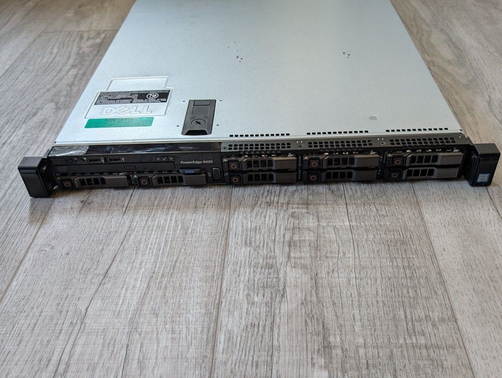 Dell Poweredge R430, 2xE5-2640V3, 128GB RAM, 8X1TB SSD, PERC H730