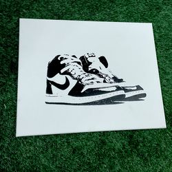 1985 Air Jordan 1 Minimalist Wall Art 16 X 20