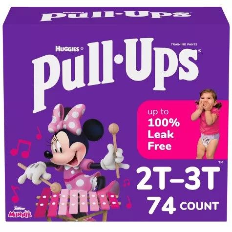 Huggies Pull Ups Size 2T/3T - 74 Count