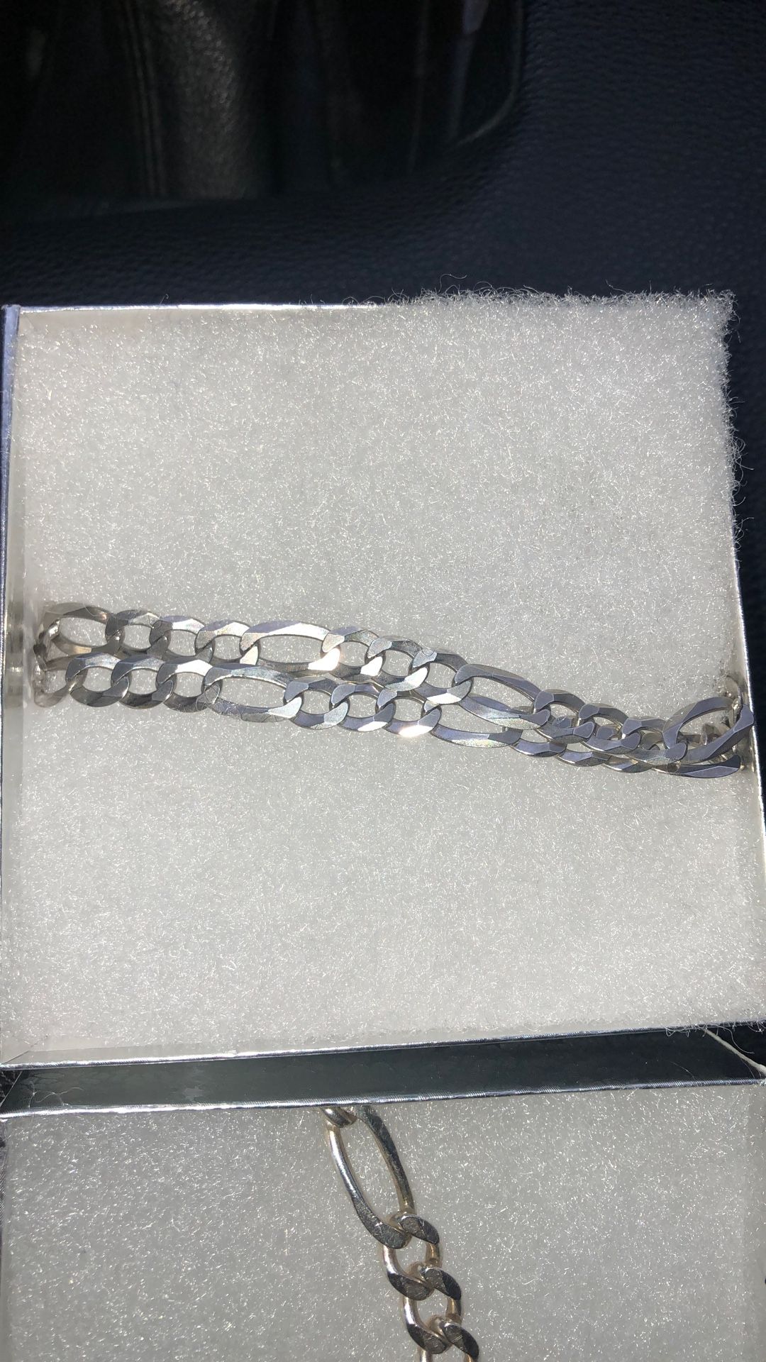 Silver Chain And Bracelet