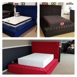 New Storage Beds - Big Sale - 5 Colors Available 