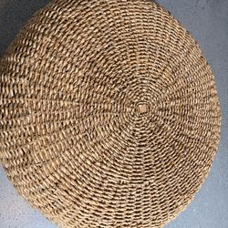 Rattan Ottoman