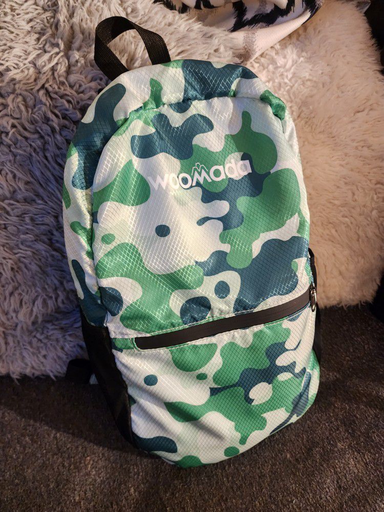 WOOMADA 17L Ultra Lightweight Packable Durable Waterproof Travel Hiking Backpack Daypack for Men Women Kids

