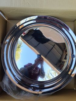 1950 Mercury Hubcaps And Beauty Rings