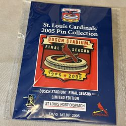 Busch Stadium Final Season Hat Pin !