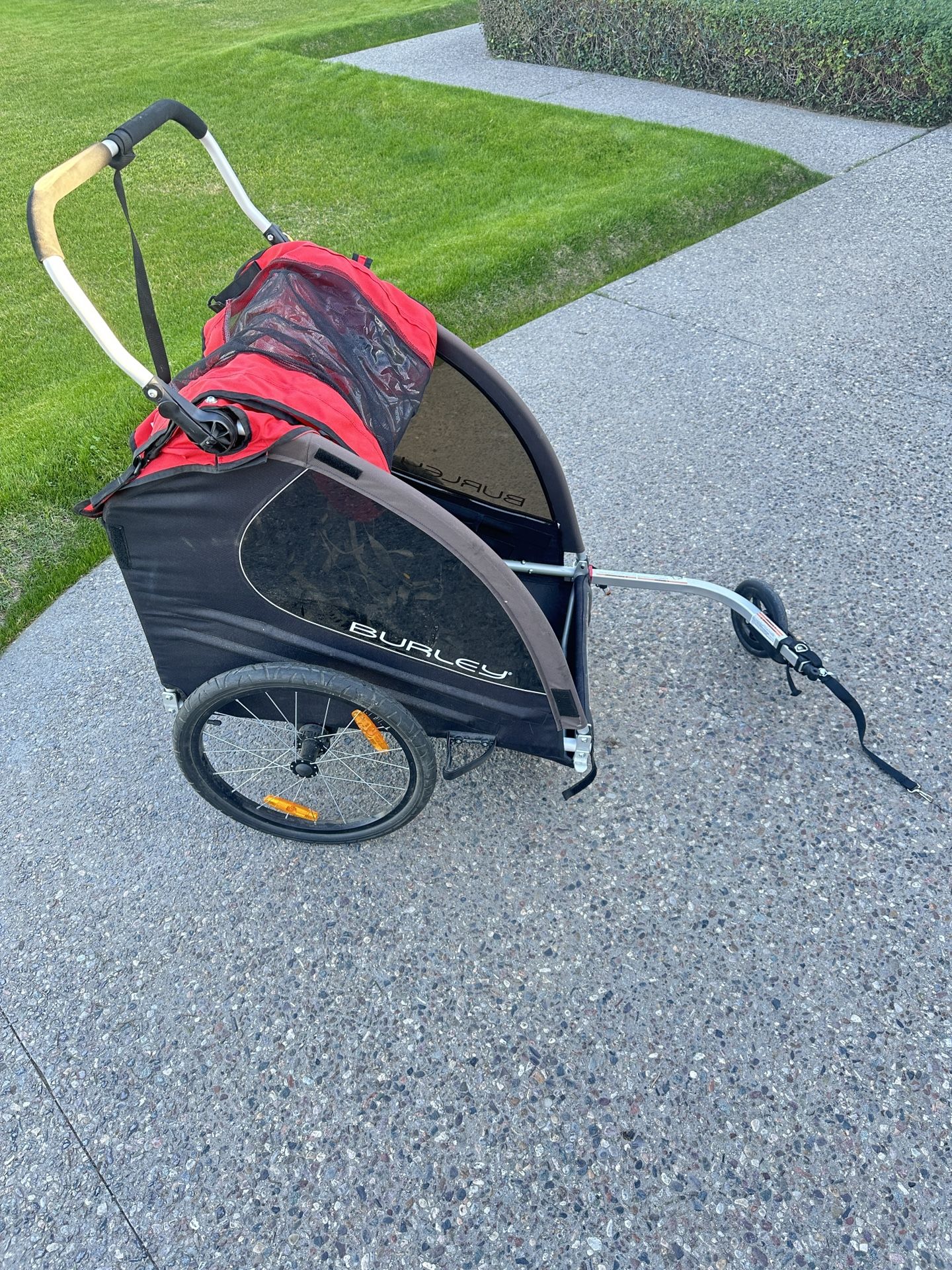 Burley Honey Bee, 2 Seats bike Attachment, Stroller