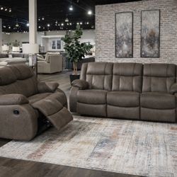 🔥 Reclining Sofa OR Love Seat – Your Choice $699 🔥