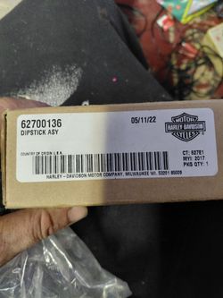 Hardly Davidson oil level and temp dipstick