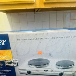 Double Burner Electric - New New 