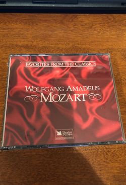 Readers Digest Wolfgang Amadeus Mozart Favorites from the Classics