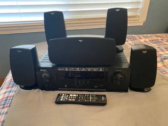 Denon + Klipsch - Receiver Speakers Surround System