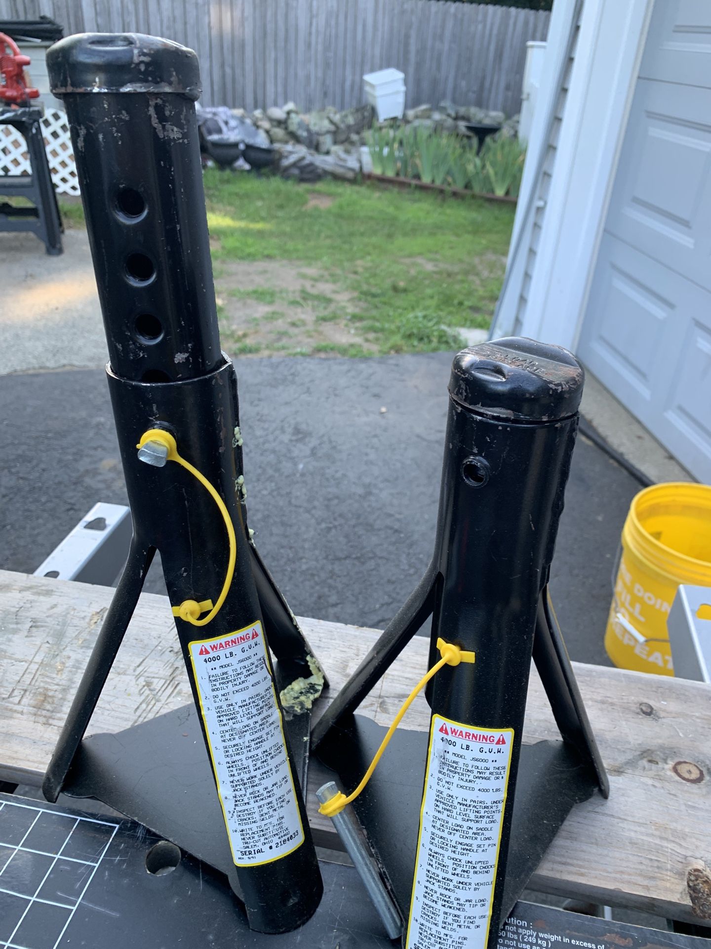 Pair 2 Ton Jackstands