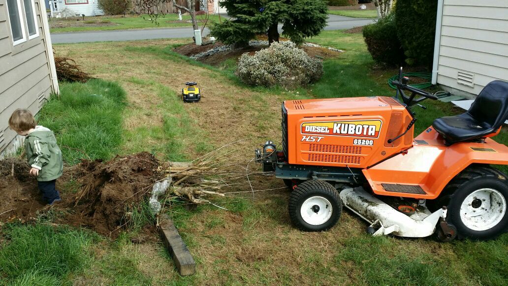 Kubota g5200 hst diesel mower tractor