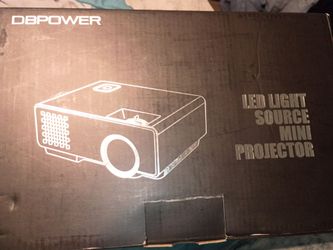 DBPOWER LED  SOURCE MINI PROJECTOR