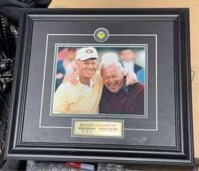 Arnold Palmer Framed Plaque